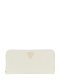 Carteira Grande Aldina com Logo 4G em Verniz Creme