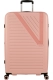 Mala de Viagem Grande 77cm Expansível 4 Rodas Areia Rosa