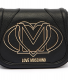 Mala de Ombro Gold Logo Preta - Love Moschino | Mala de Ombro Gold Logo Preta | MissCath