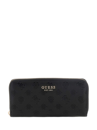 Carteira Grande Phoebe 4G Logo Peony Preta