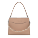 Mala Shopper Média Audree Saffiano Taupe - Tous | Mala Shopper Média Audree Saffiano Taupe | MISSCATH