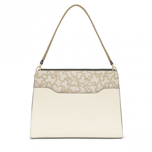 Mala Shopper Média Kaos Icon Marfim