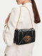 Mala de Ombro Love Logo Preta - Love Moschino | Mala de Ombro Love Logo Preta | MissCath