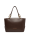 Mala de Ombro Jewel Castanha - Love Moschino | Mala de Ombro Jewel Castanha | MissCath