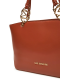 Mala de Ombro Jewel Castanha - Love Moschino | Mala de Ombro Jewel Castanha | MissCath