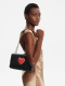 Mala de Ombro Love Heart Preta - Love Moschino | Mala de Ombro Love Heart | MissCath