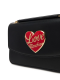Mala de Ombro Love Heart Preta - Love Moschino | Mala de Ombro Love Heart | MissCath