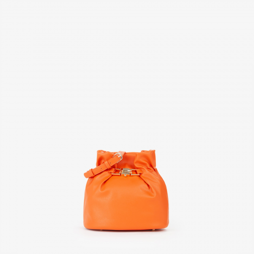 Mala de Ombro Bucket Fedora Re Laranja
