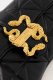 Mala de Ombro Iconic Snakes Preta - Just Cavalli | Mala de Ombro Iconic Snakes Preta | Misscath