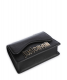 Mala de Ombro Metal Lettering Preta - Just Cavalli | Mala de Ombro Metal Lettering Preta | Misscath