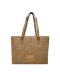 Mala Shopper Logo Plaque Bege