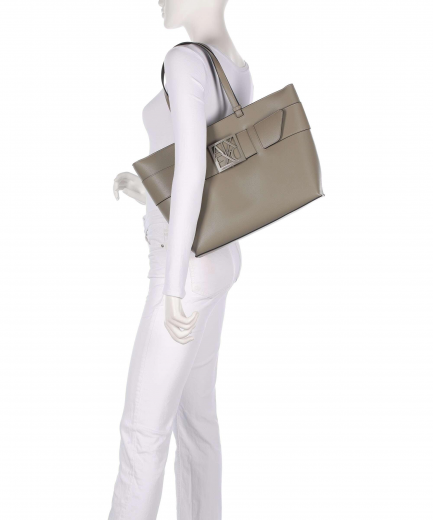 Mala Shopper Armani Exchange Castanha