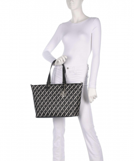Mala Shopper Gynger Logo M Preta