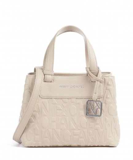 Mala de Mão Liz Monogram S Bege