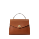 Mala Tiracolo Farrah Média Castanha - Ralph Lauren | Mala Tiracolo Farrah Média Castanha | Misscath
