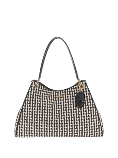 Mala Shopper Mirema Entrançada Preta