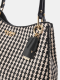 Mala Shopper Mirema Entrançada Preta - Guess | Mala Shopper Mirema Entrançada Preta | MISSCATH