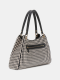 Mala Shopper Mirema Entrançada Preta - Guess | Mala Shopper Mirema Entrançada Preta | MISSCATH
