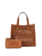 Minimala de Mão Brigitta com Pochete Castanha