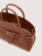 Mala de Mão Sabine Média Castanha - Coccinelle | Mala de Mão Sabine Média Castanha | Misscath