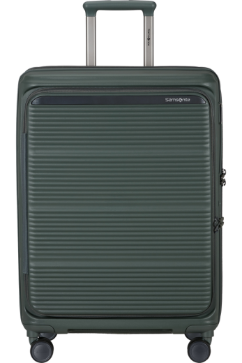 Mala de Viagem Paralux Média 67cm Expansível 4 Rodas Verde