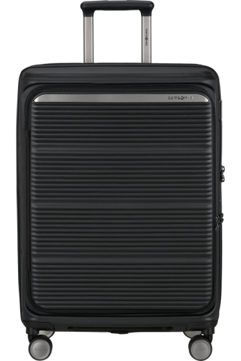 Mala de Viagem Paralux Média 67cm Expansível 4 Rodas Preto