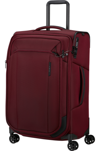 Mala de Viagem Média 67cm 4 Rodas Expansível Bordô
