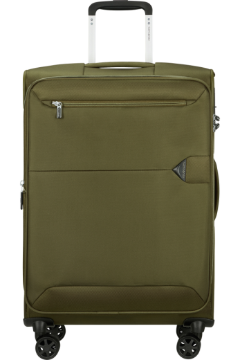 Mala de Viagem Média 68cm Expansível 4 Rodas Verde Wasabi