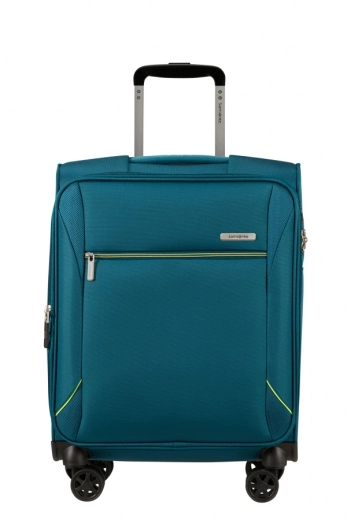 Mala de Cabine 55cm Expansível 4 Rodas Azul Petróleo