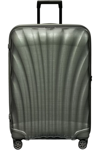 Mala de Viagem Grande 75cm 4 Rodas Verde Metálico