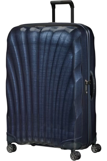 Mala de Viagem Extragrande 81cm 4 Rodas Azul Meia-Noite