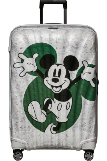 Mala de Viagem Grande 75cm 4 Rodas Disney Hello Mickey