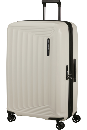 Mala de Viagem Grande 75cm Expansível 4 Rodas Quartzo Mate