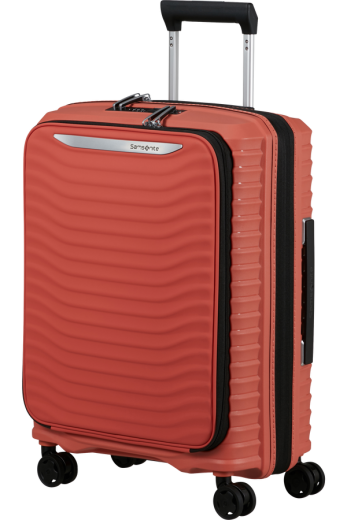 Mala de Cabine 55cm Expansível 4 Rodas c/ Acesso Frontal Argila