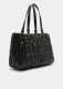 Mala Shopper Média Quilted Preta - Liu Jo | Mala Shopper Média Quilted Preta | Misscath