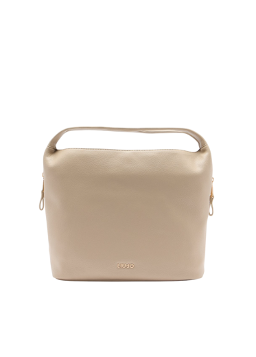 Mala Shopper Média Hobo Bege