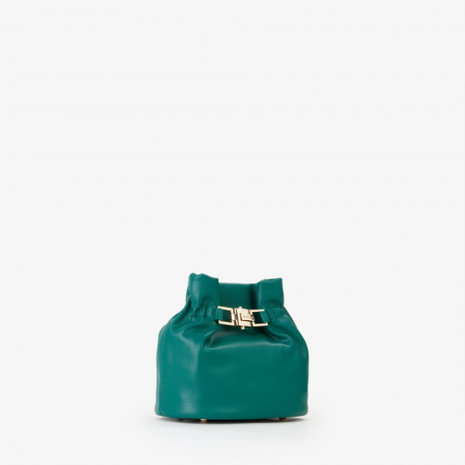 Mala de Ombro Pequena Bucket Fedora Re Verde