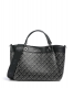 Mala de Mão Wave Monogram M Preta - Armani Exchange | Mala de Mão Wave Monogram M Preta | MISSCATH