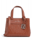 Mala de Mão Liz Monogram S Castanha - Armani Exchange | Mala de Mão Liz Monogram S Castanha | MISSCATH