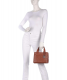Mala de Mão Liz Monogram S Castanha - Armani Exchange | Mala de Mão Liz Monogram S Castanha | MISSCATH