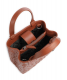 Mala de Mão Liz Monogram S Castanha - Armani Exchange | Mala de Mão Liz Monogram S Castanha | MISSCATH