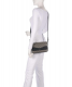 Mala de Tiracolo Wave Monogram Castanha/Preta - Armani Exchange | Mala de Tiracolo Wave Monogram Castanha/Preta | MISSCATH