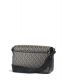 Mala de Tiracolo Wave Monogram Castanha/Preta - Armani Exchange | Mala de Tiracolo Wave Monogram Castanha/Preta | MISSCATH