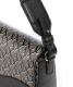 Mala de Tiracolo Wave Monogram Castanha/Preta - Armani Exchange | Mala de Tiracolo Wave Monogram Castanha/Preta | MISSCATH