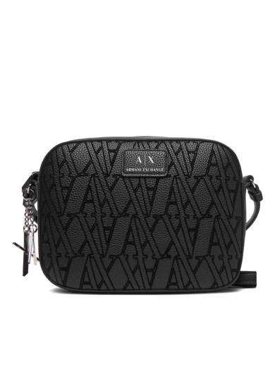 Mala de Tiracolo Armani Exchange Feminina Preta