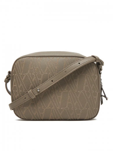 Mala de Tiracolo Armani Exchange Feminina Castanha