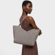 Tote Bag Grande Kaos Mini Lines Taupe - Tous | Tote Bag Grande Kaos Mini Lines Taupe | MISSCATH