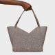 Tote Bag Grande Kaos Mini Lines Taupe - Tous | Tote Bag Grande Kaos Mini Lines Taupe | MISSCATH