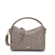 Mala de tiracolo Média City Kaos Mini Lines Taupe - Tous | Mala de tiracolo Média City Kaos Mini Lines Taupe | MISSCATH