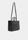 Mala Shopper Média Quilted Chevron Preta - Liu Jo | Mala Shopper Média Quilted Chevron Preta | Misscath